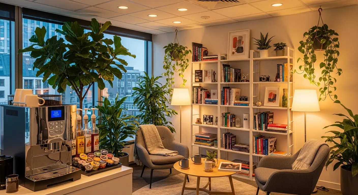 Espace détente et créativité au bureau